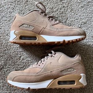 Tan Nike Air Max 90 Sneakers